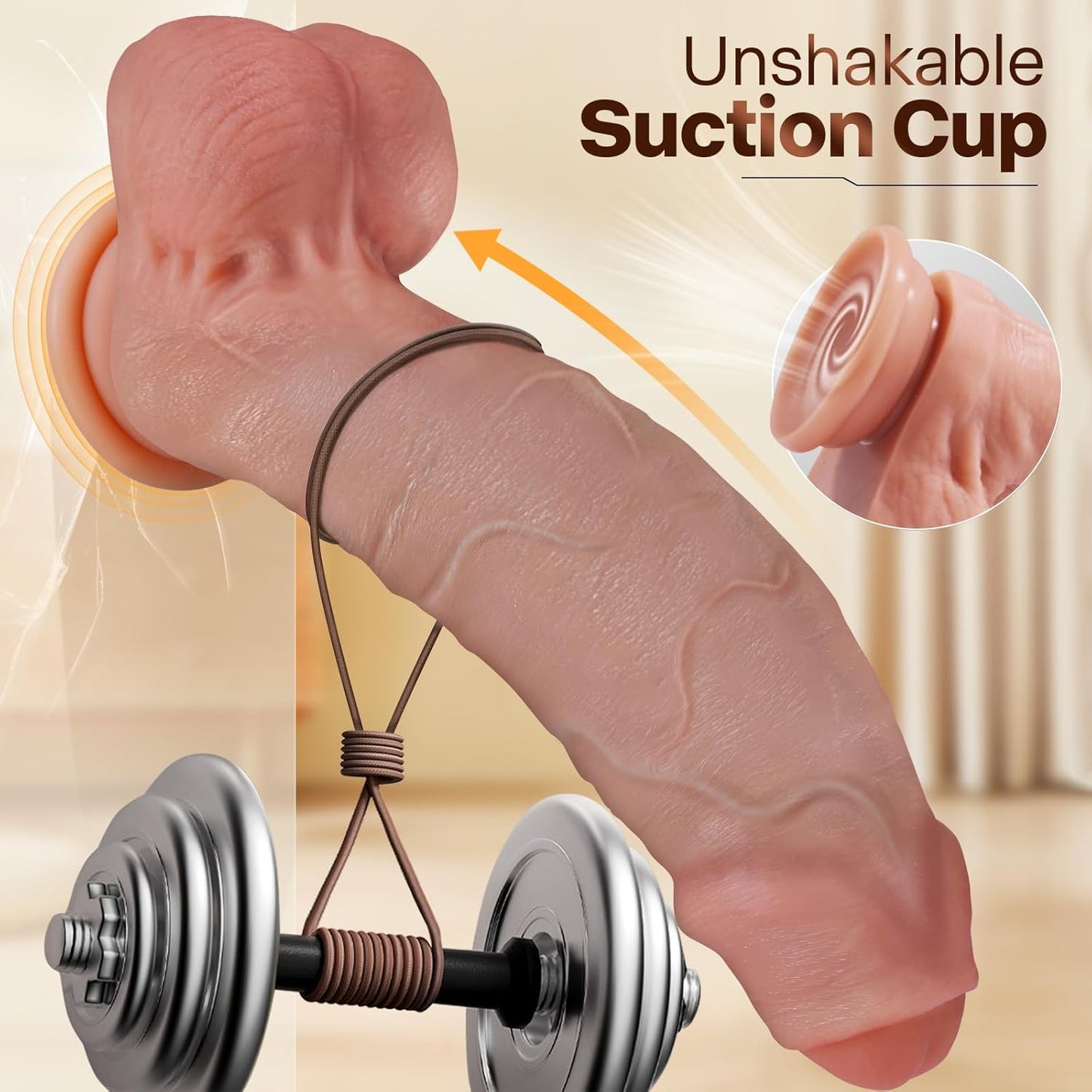 UncutKing XL Foreskin Realistic Dildo