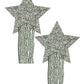 Pastease Tassle Glitter  Stars - Silver O/S