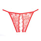 Adore Lace Enchanted Belle Panty Red O/S