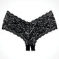 Adore Candy Apple Panty Black O/S