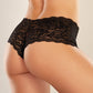 Adore Candy Apple Panty Black O/S
