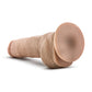 Blush Au Natural 10" Big Boy Realistic Dildo w/Balls - Vanilla