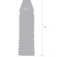 Blue Line C & B 6.5" Triple Sensation Penis Enhancing Sleeve Extension - Smoke
