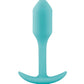 B-Vibe Weighted Snug Plug 1 - 55 g Mint