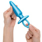 B-Vibe Butties Sleek Tapered Plug - Blue