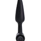 In A Bag 4" Vibrating Butt Plug - Black