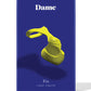 Dame Fin Finger Vibrator - Citrus