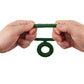Shaft Double C-Ring  - Medium Green