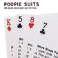 52 Deuces Poop Themed Playing Cards