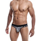 Male Basics MOB Aero Jock Zebra LG