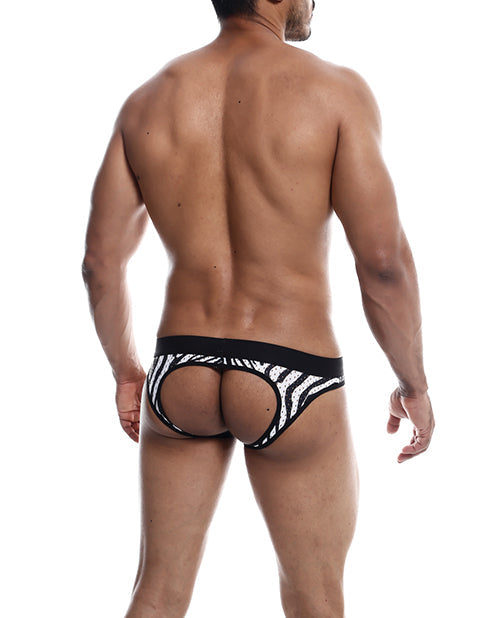 Male Basics MOB Aero Jock Zebra MD
