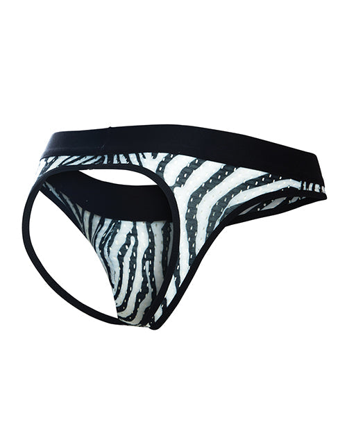 Male Basics MOB Aero Jock Zebra XL