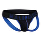 Male Basics Neon Jockstrap Royal XL