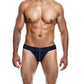 Male Basics Neon Jockstrap Royal XL