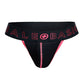 Male Basics Neon Thong  Coral LG