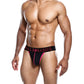 Male Basics Neon Thong  Coral SM