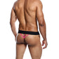 Male Basics Neon Thong  Coral SM