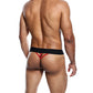 Male Basics Neon Thong Red MD