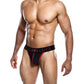Male Basics Neon Thong Red SM
