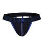 Male Basics Neon Thong Royal MD
