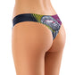 Mememe Cabal Margot Printed Thong XL