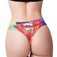 Mememe Comic Fans Printed Thong SM