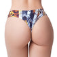 Mememe Go Wild Snake Printed Thong SM