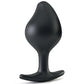 Mystim Rocking Force Silicone Buttplug Small - Black