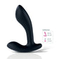 Mystim Flexing Flavio eStim Silicone Prostate Stimulator - Black
