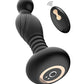Ass-sation Remote Vibrating P Spot Plug - Black