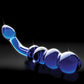 Icicles No 31 Realistic Dildo | Hand Blown Glass Dildo | Blue G Spot Big Dildo | Large Dildo