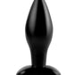 Anal Fantasy Collection Medium Silicone Plug - Black