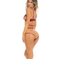 Rene Rofe Walk Away Strappy Teddy Burgundy M/L