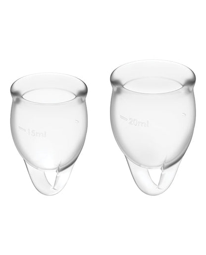 Satisfyer Feel Confident Menstrual Cup - Transparent