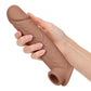 Performance Maxx Life-Like 8" Penis Extension - Brown