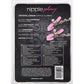 Nipple Play Crystal Chain Nipple Clamps - Pink