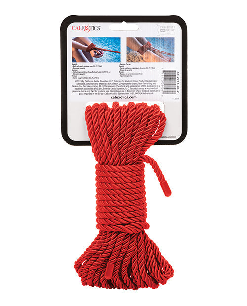 Scandal BDSM Rope - 10m Red