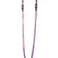 Shots Ouch Adjustable Nipple Clamps w/Chain - Purple