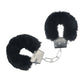 Shots Ouch! Classic Fluffy Handcuffs - Black