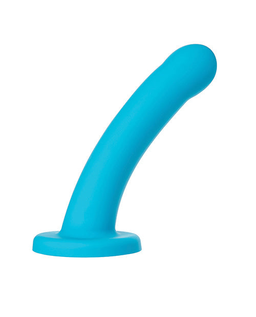 Nexus Solid Realistic Dildo | Silicone Dildo | 7" Big Dildo | Hux Turquoise Suction Cup Dildo