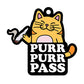 Wood Rocket Purr Purr Pass Air Freshener - Green Grass