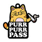Wood Rocket Purr Purr Pass Air Freshener - Green Grass