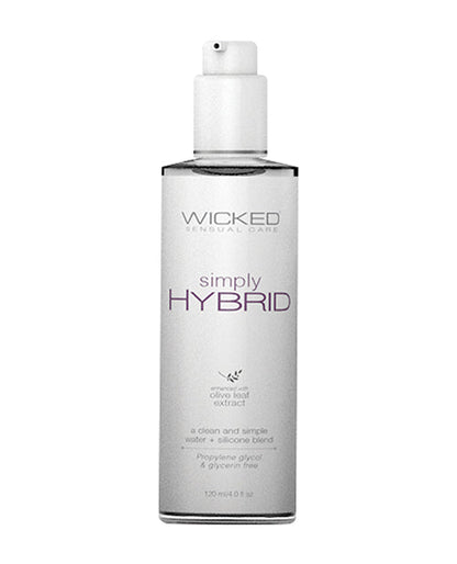 Wicked Sensual Care Simply Hybrid Lubricant - 4 oz