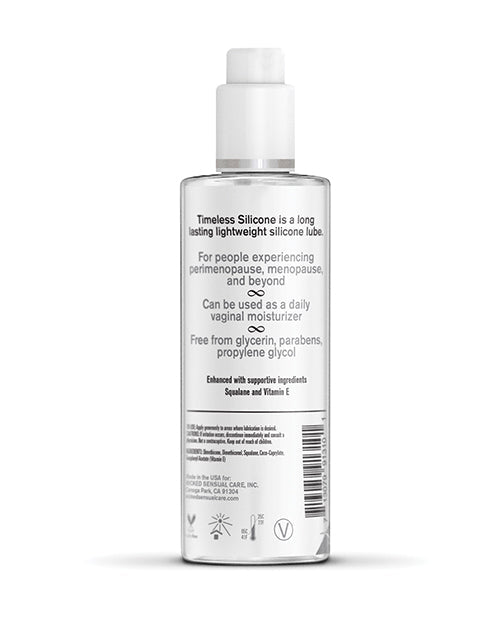 Wicked Sensual Care Simply Timeless Silicone Lubricant - 4 oz