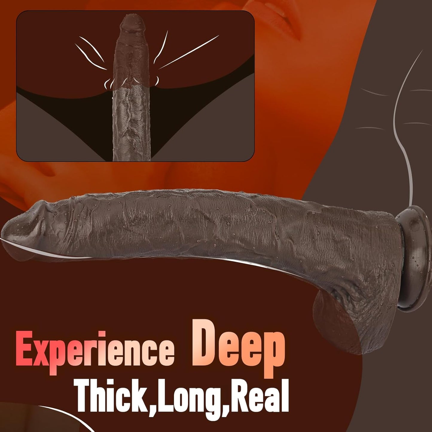 BlackObsidian XL Fantasy Dildo