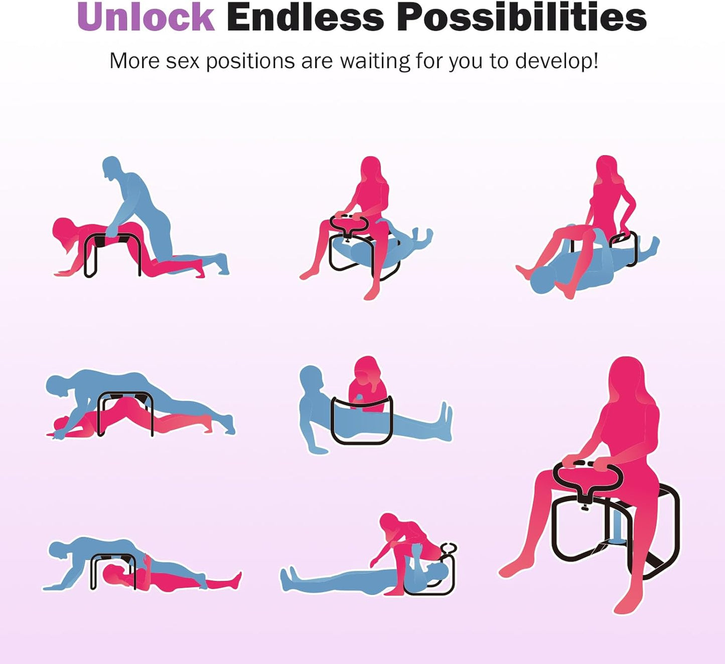 BounceLuxe Adjustable Sex Chair