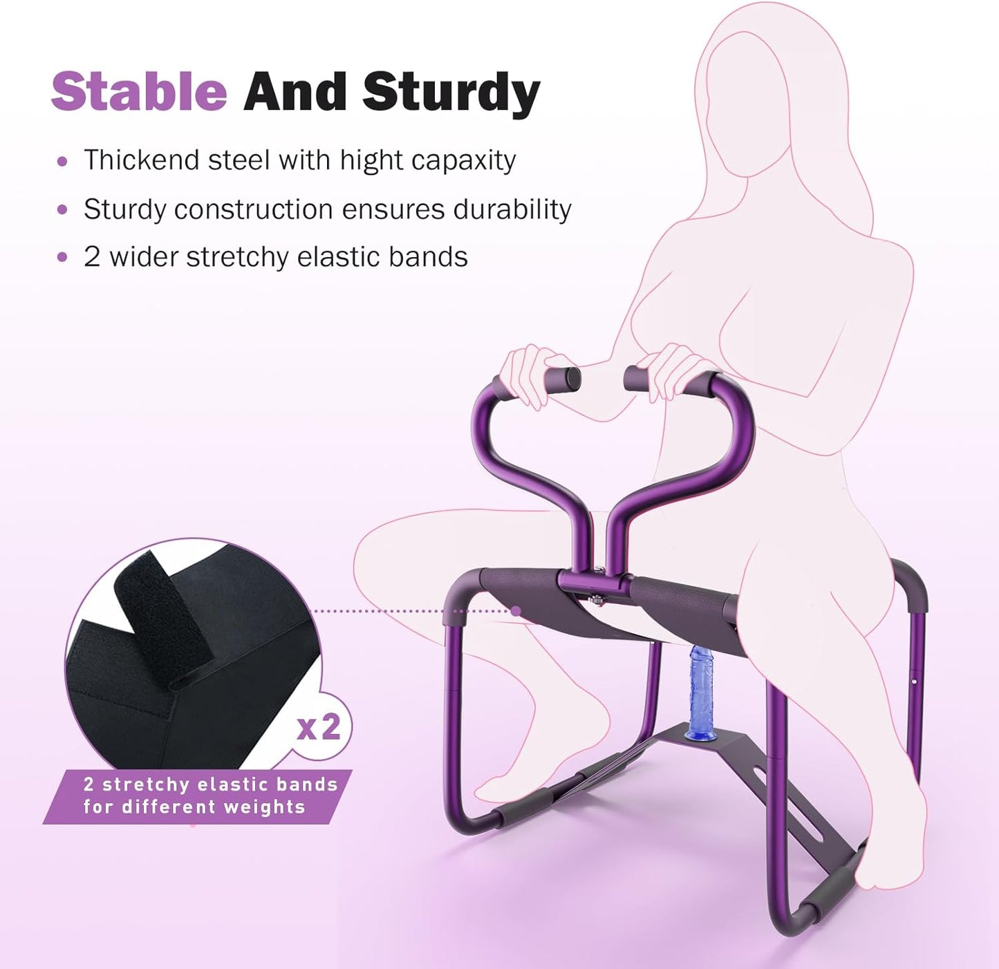 BounceLuxe Adjustable Sex Chair
