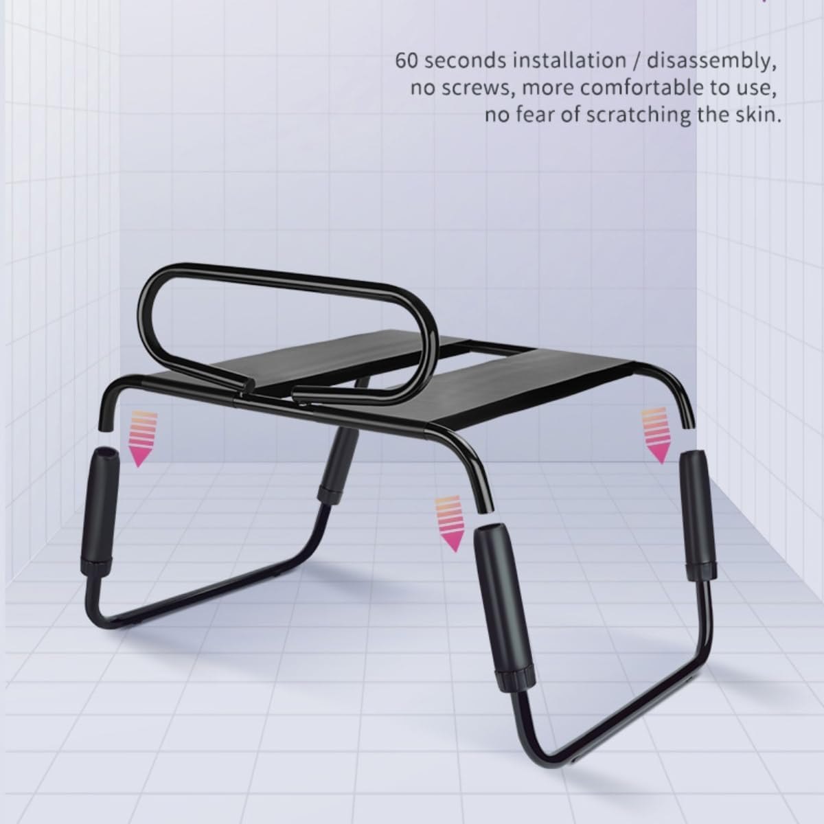 BounceTable Elastic TPU Sex Chair for Dynamic Play