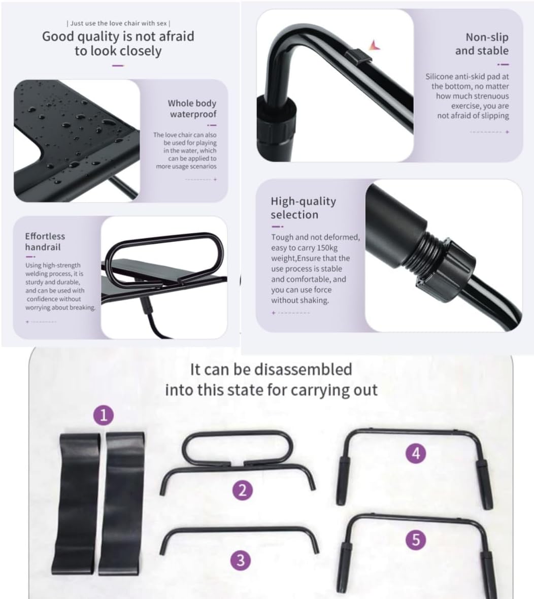 BounceTable Elastic TPU Sex Chair for Dynamic Play