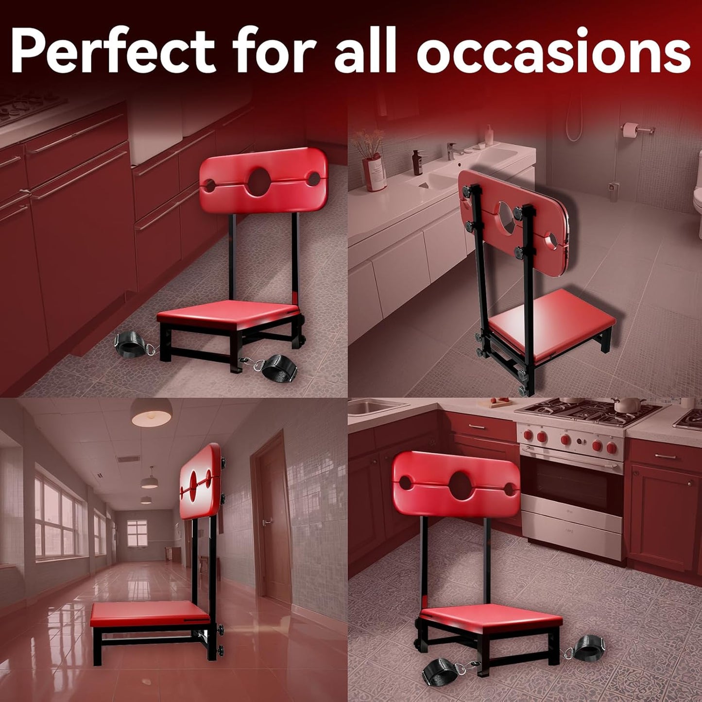 BoundThrone Adjustable BDSM Restraint Sex Chair